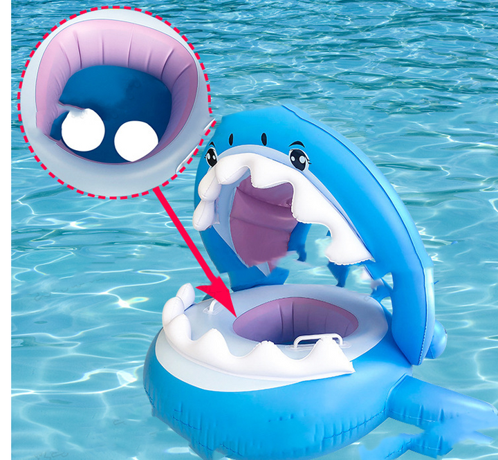 Schwimmring für Kids im coolen Hai Design